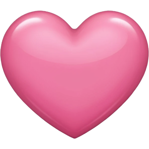Pink heart  emoji