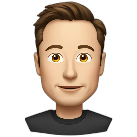 Elon Musk emoji