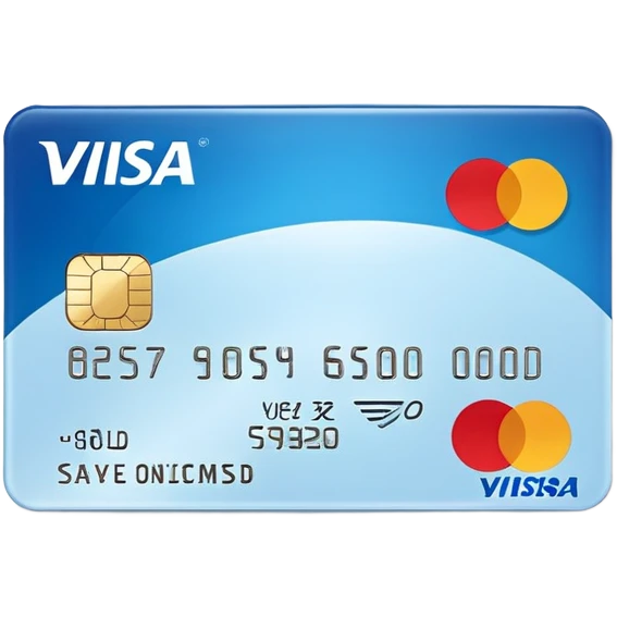 Visa card emoji