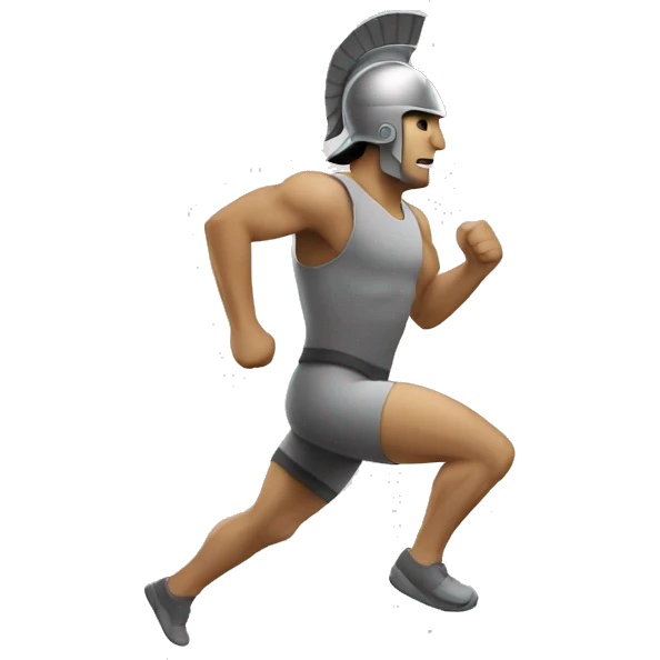 Spartan mile emoji