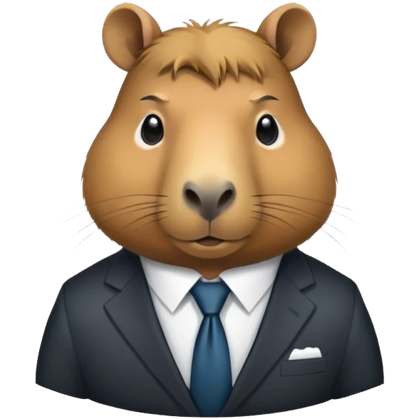 capybara business emoji
