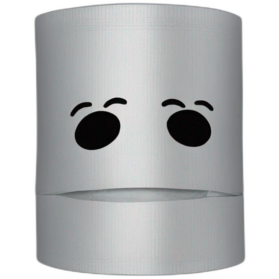duct tape covering mouth emoji