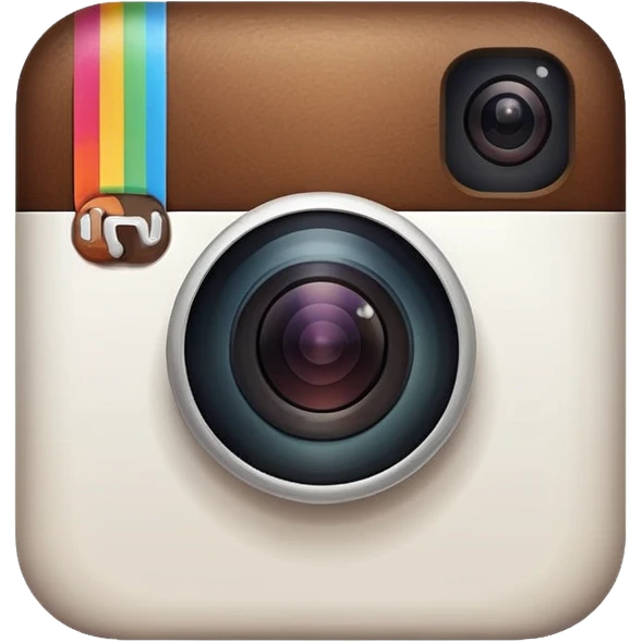 Instagram logo emoji