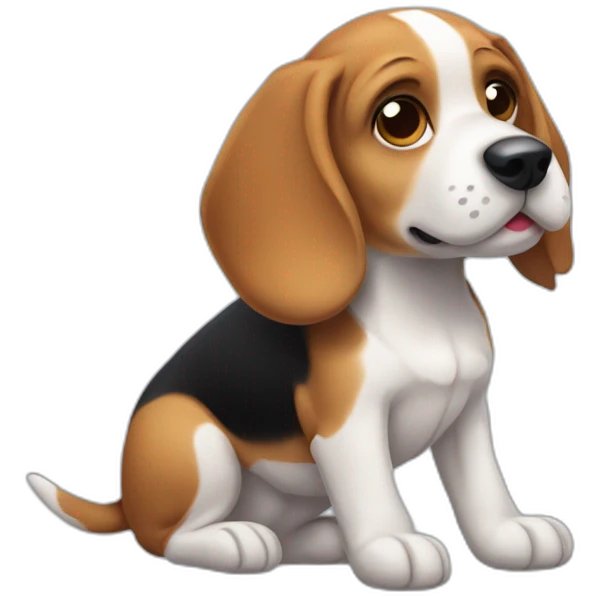 Beagle cachorro emoji