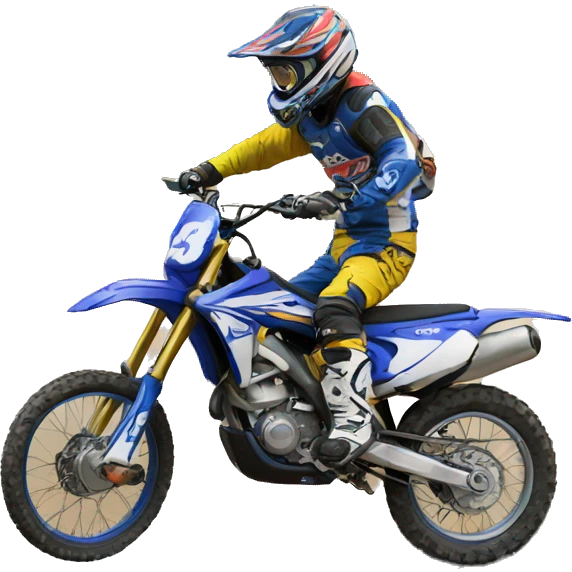 Moto cross emoji