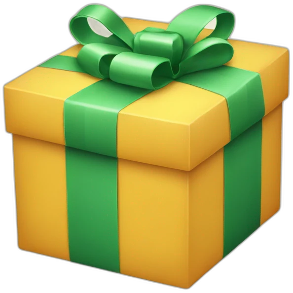 gift box with smile emoji