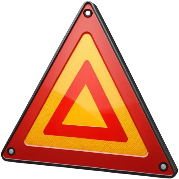 Warning Triangle emoji
