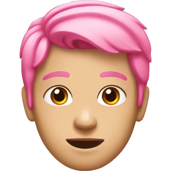 Pink emoji