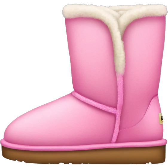 Pink Uggs emoji