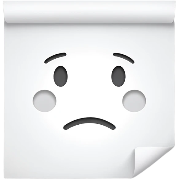 note of silence emoji