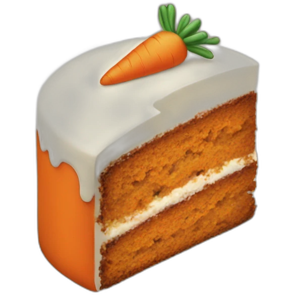 Carrot cake  emoji
