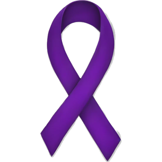 Suicide awareness ribbon emoji