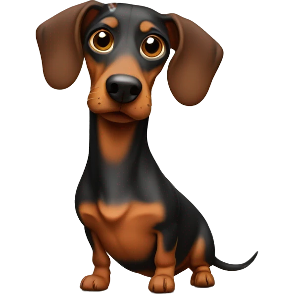Smoking Weiner dog  emoji