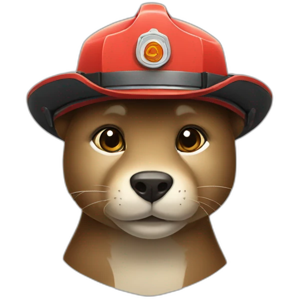 pompier loutre emoji