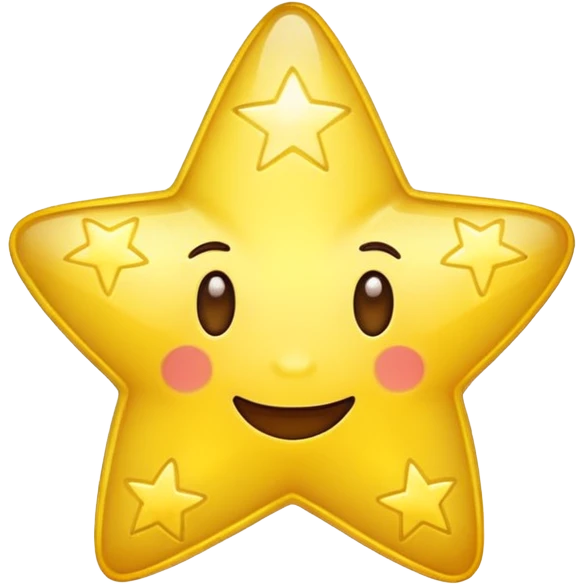 Make a happy star emoji