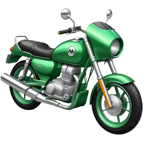 Moto green emoji