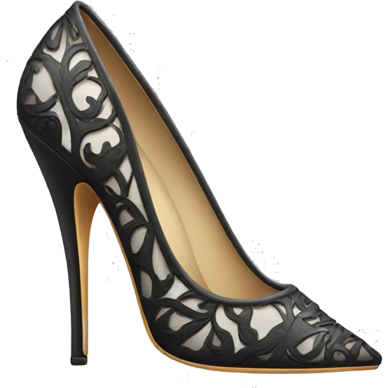 Elegant high heels  emoji