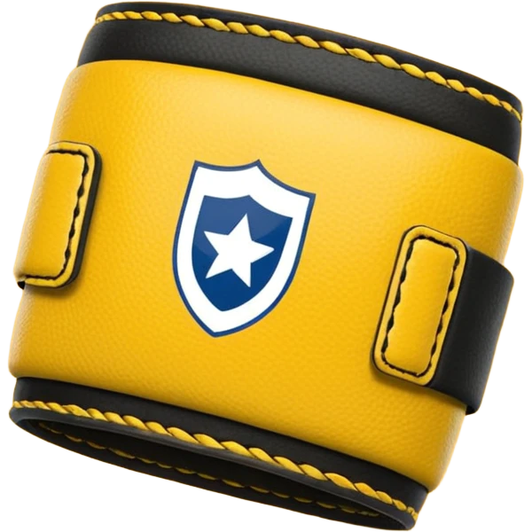 captain's armband of football emoji  emoji