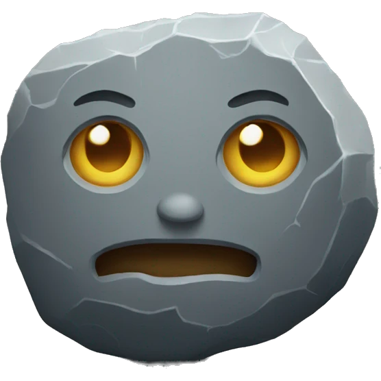 Stone  emoji