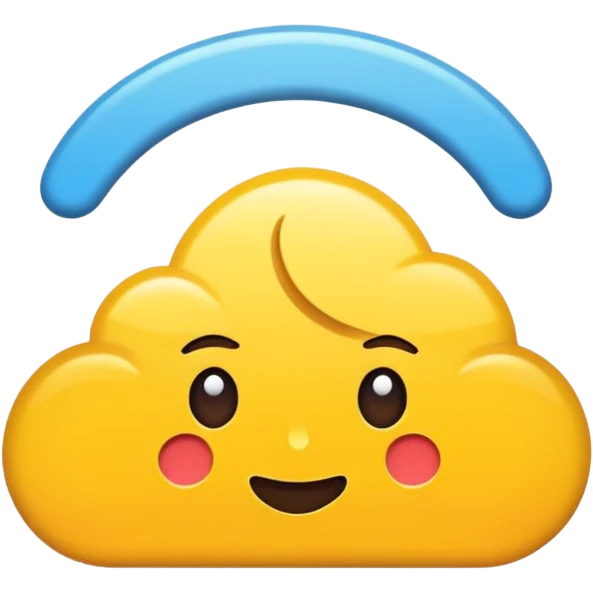 Flat having UG on it emoji