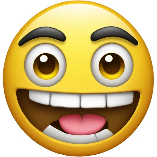 emoji making a smug “i told you so” smirk emoji