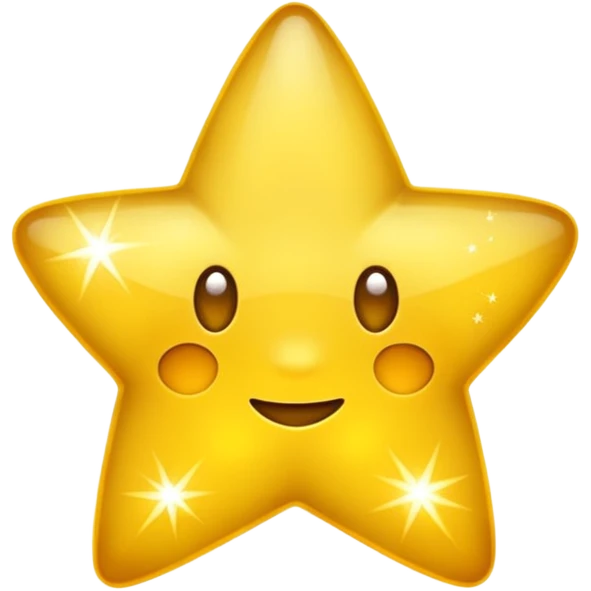 Une étoile emoji