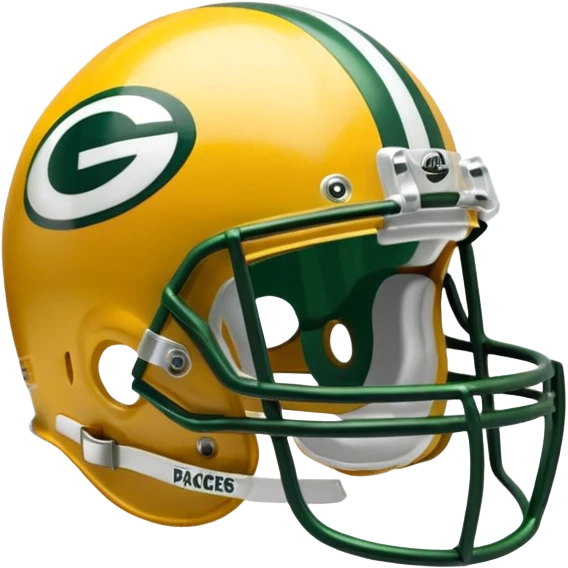 Green Bay packers helmet olds hool emoji