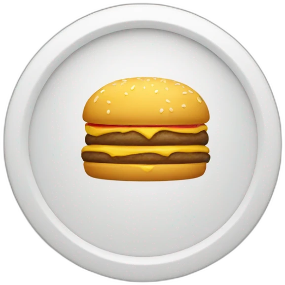 McDonald sign emoji