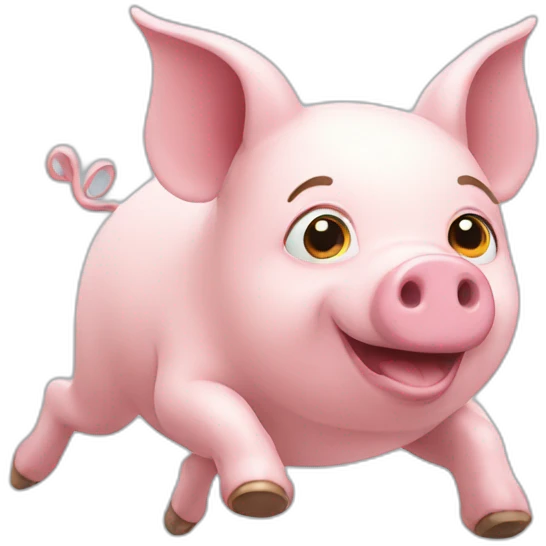 flying pig emoji