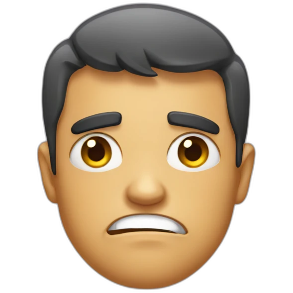 mad and sad emoji