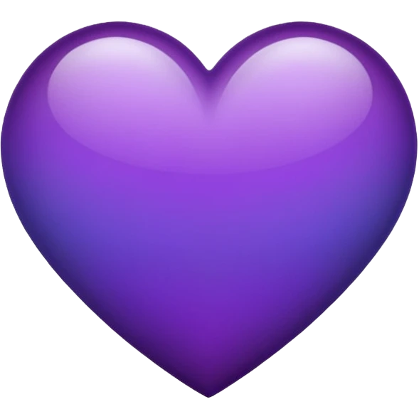 BLACK AND PURPLE HEART IN A CIRCLE emoji