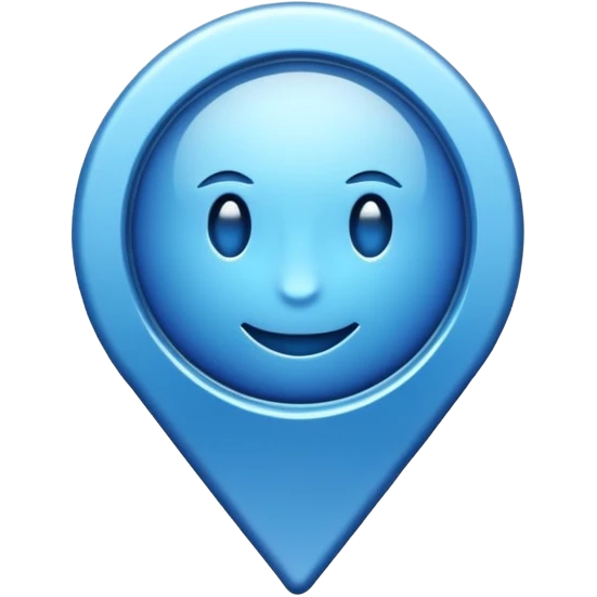 Kenarü tırtıklı mavi tik emoji