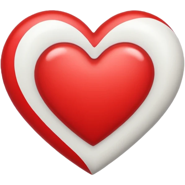 ❤️🤍 emoji