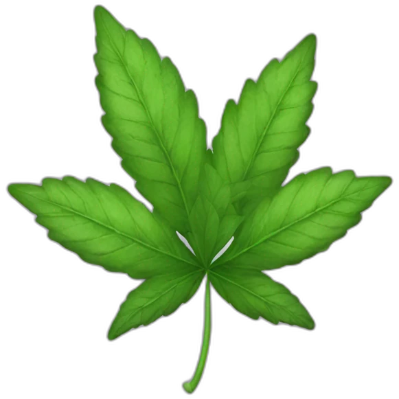 Licorne weed emoji