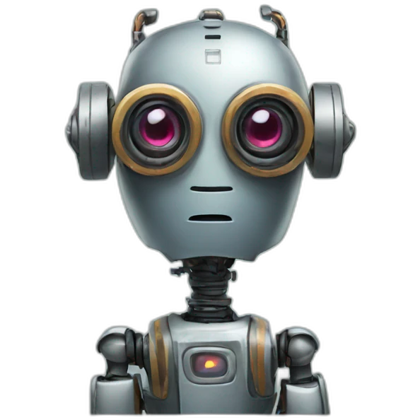 clever robot emoji