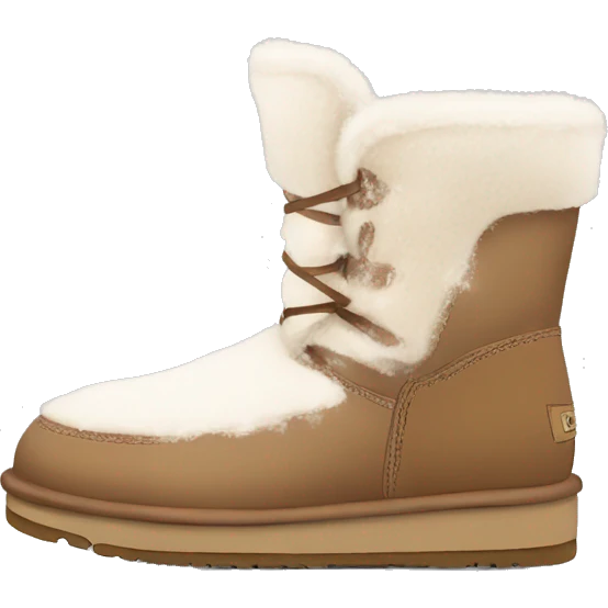 Winter beauty uggs emoji