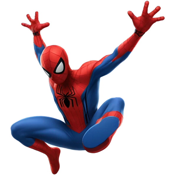 spiderman  jumping  emoji