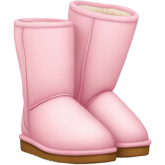 light pink uggs emoji
