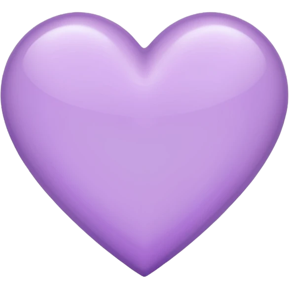 Light Purple Heart  emoji
