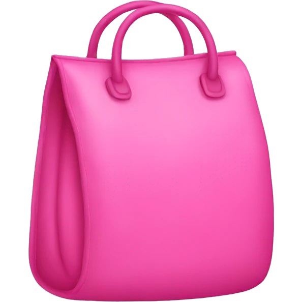 Pink bag emoji