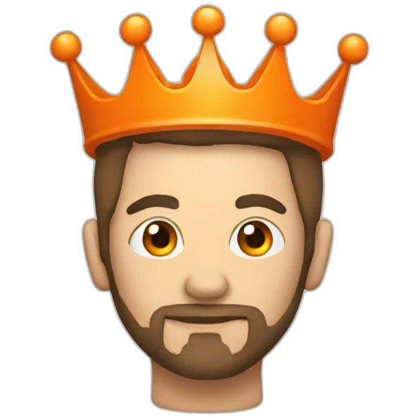 php logo with orange crown emoji