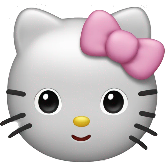 Hello kitty kawaii emoji