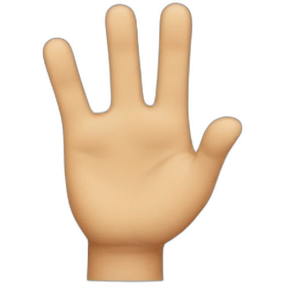 finger up emoji
