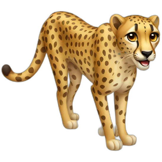 Cheetah emoji