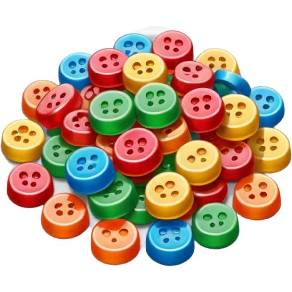 Gomitas en un plato emoji