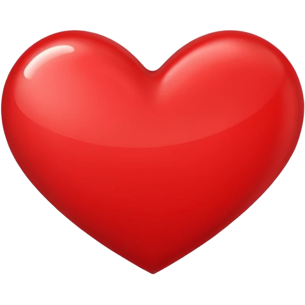 red greeting card emoji