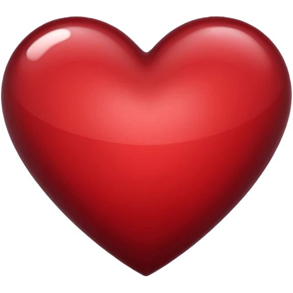 Heart bordeaux  emoji