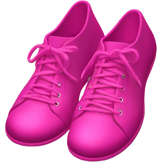 Pink shoes  emoji