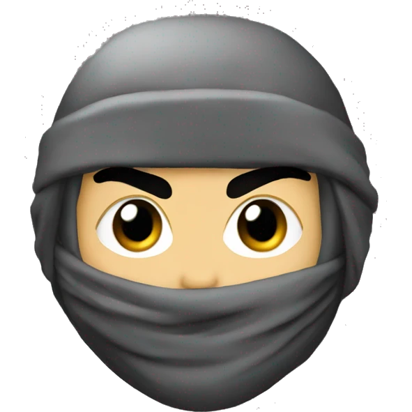 Monji ninja emoji