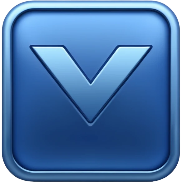 shiny dark blue checkmark with raised hands in the background emoji